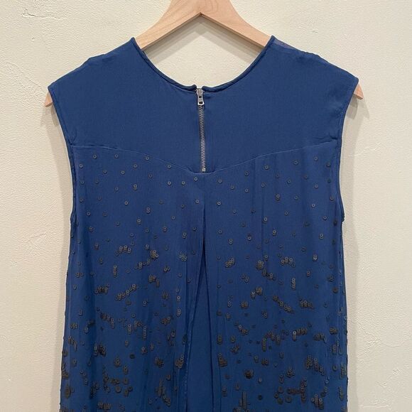 Rebecca Taylor Loose Sequined Dress - Size: 4 - Picture 6 of 13